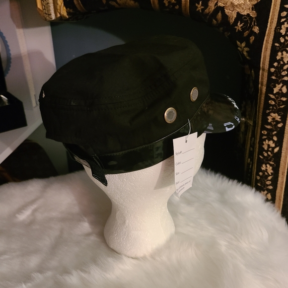 Unisex MILITARY STYLE FLAT TOP HAT - Picture 3 of 5